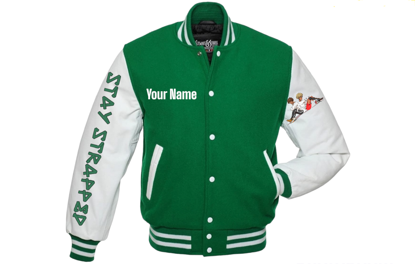 Green and white front